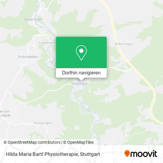 Hilda Maria Bartl Physiotherapie Karte