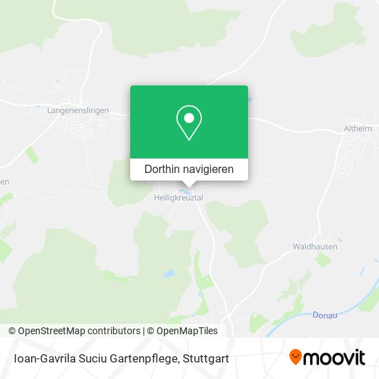 Ioan-Gavrila Suciu Gartenpflege Karte