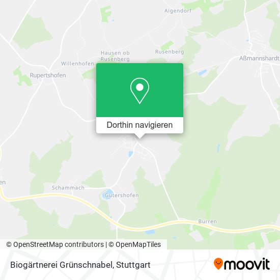 Biogärtnerei Grünschnabel Karte