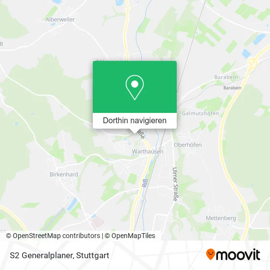 S2 Generalplaner Karte