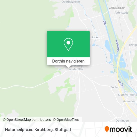 Naturheilpraxis Kirchberg Karte