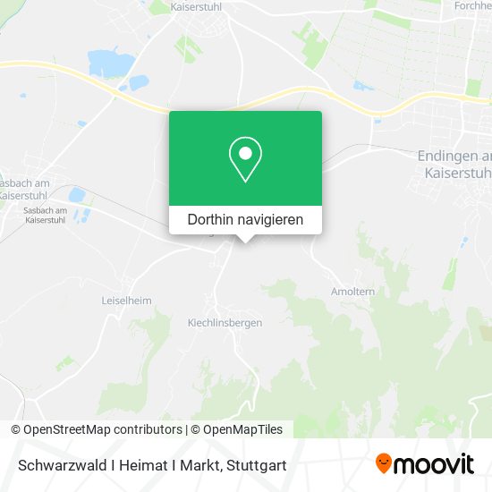 Schwarzwald I Heimat I Markt Karte