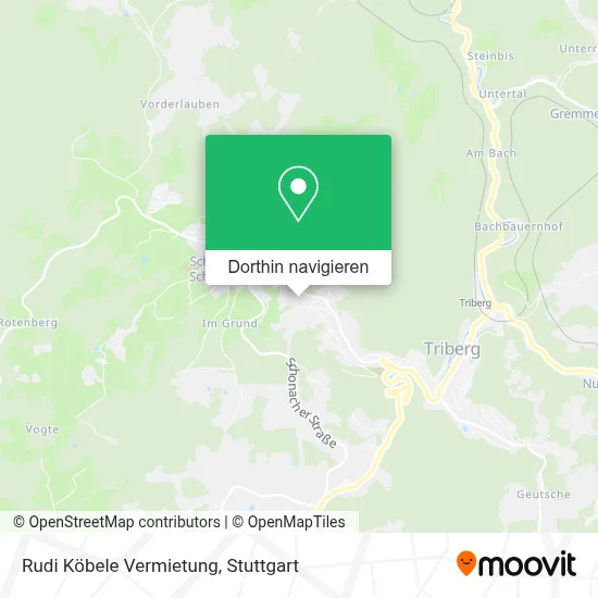 Rudi Köbele Vermietung Karte