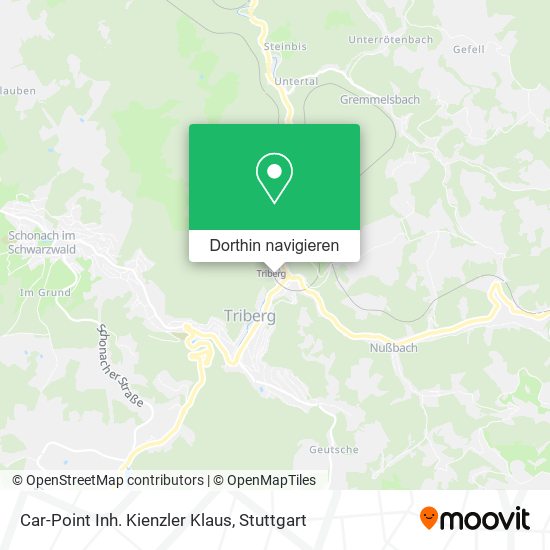 Car-Point Inh. Kienzler Klaus Karte