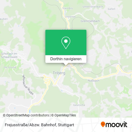 Frejusstraße/Abzw. Bahnhof Karte