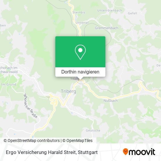 Ergo Versicherung Harald Streit Karte