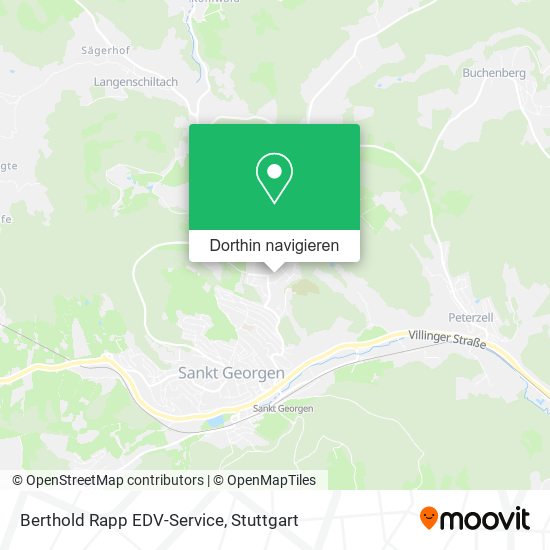 Berthold Rapp EDV-Service Karte