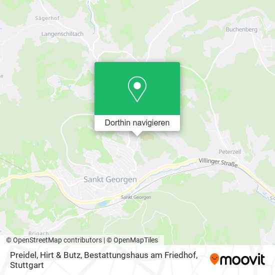 Preidel, Hirt & Butz, Bestattungshaus am Friedhof Karte