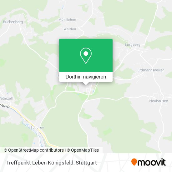 Treffpunkt Leben Königsfeld Karte