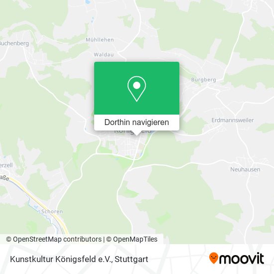 Kunstkultur Königsfeld e.V. Karte