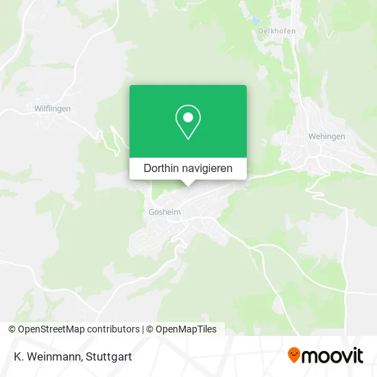K. Weinmann Karte