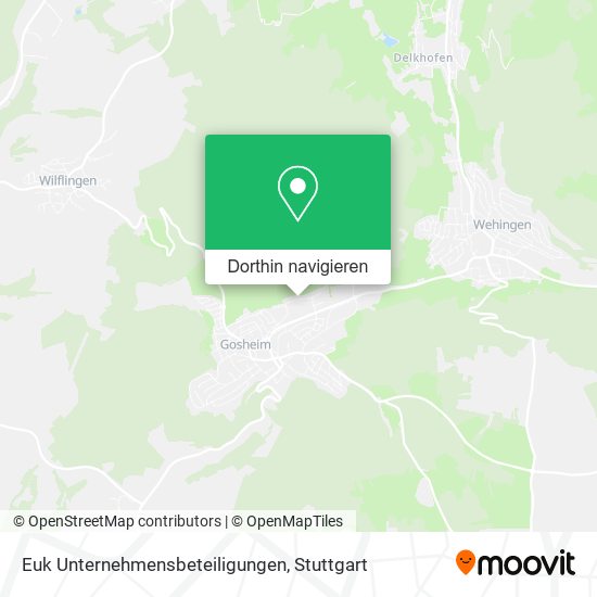 Euk Unternehmensbeteiligungen Karte