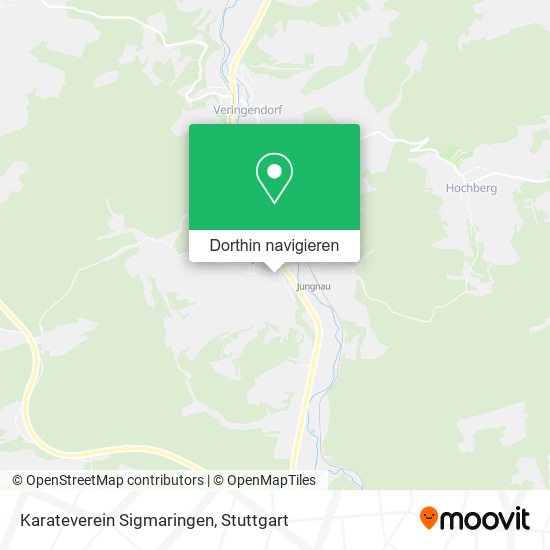 Karateverein Sigmaringen Karte