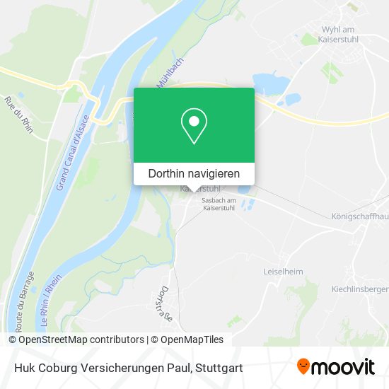Huk Coburg Versicherungen Paul Karte