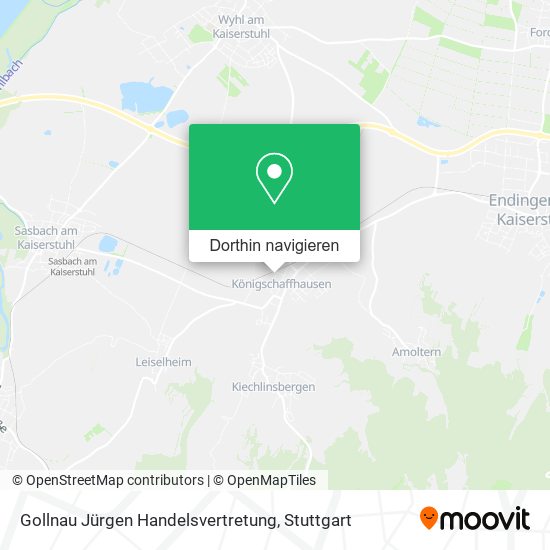 Gollnau Jürgen Handelsvertretung Karte