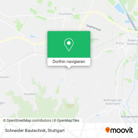 Schneider Bautechnik Karte