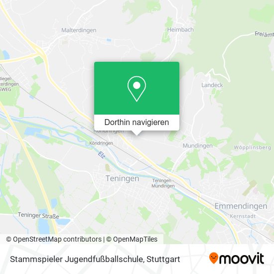 Stammspieler Jugendfußballschule Karte