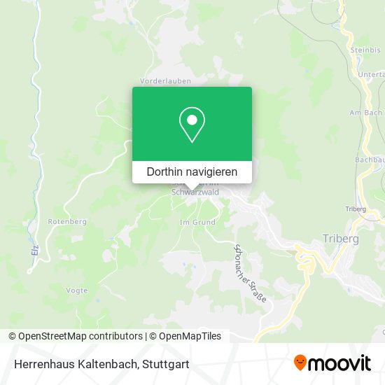Herrenhaus Kaltenbach Karte