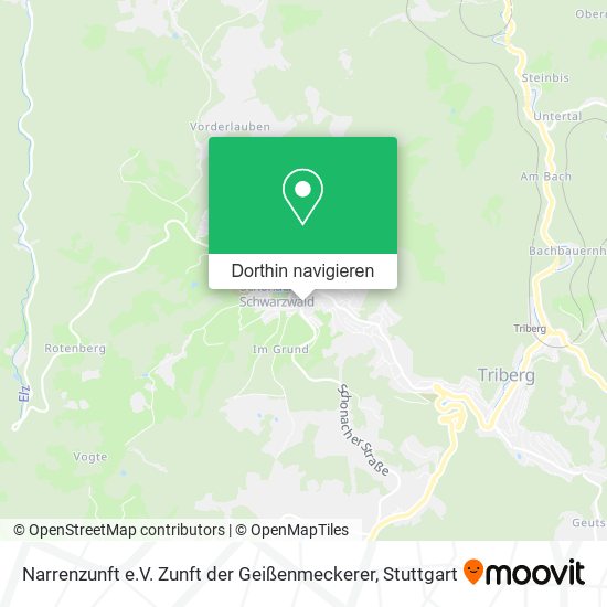 Narrenzunft e.V. Zunft der Geißenmeckerer Karte