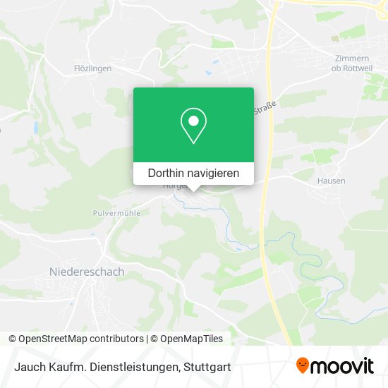 Jauch Kaufm. Dienstleistungen Karte