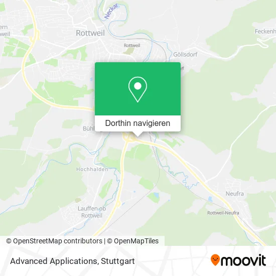 Advanced Applications Karte