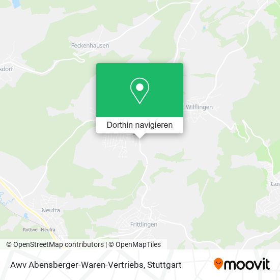 Awv Abensberger-Waren-Vertriebs Karte