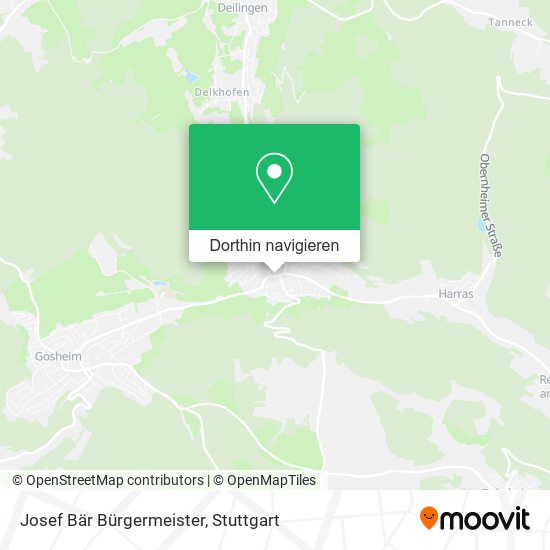 Josef Bär Bürgermeister Karte