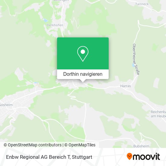 Enbw Regional AG Bereich T Karte