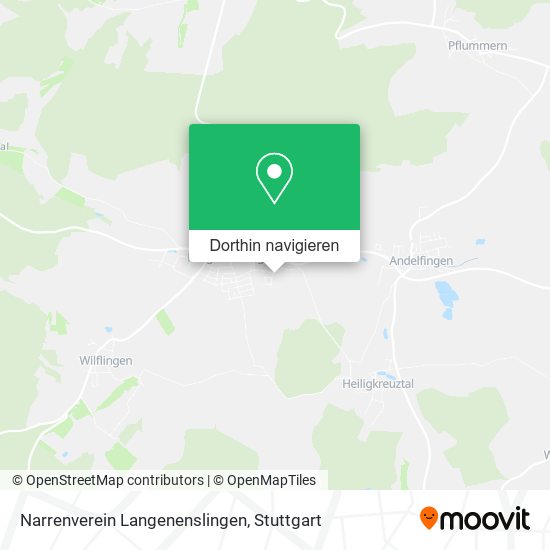 Narrenverein Langenenslingen Karte