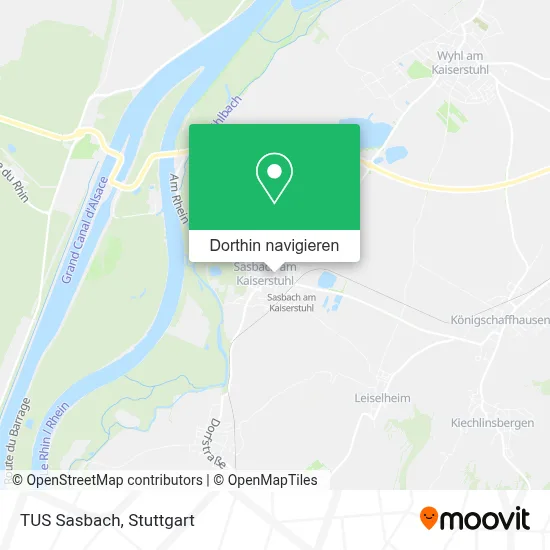 TUS Sasbach Karte