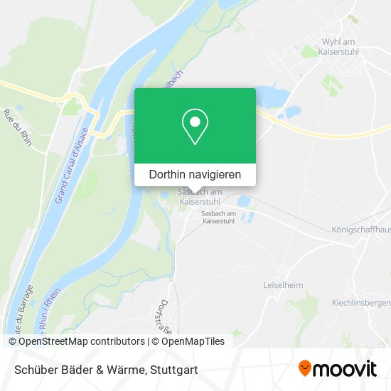 Schüber Bäder & Wärme Karte