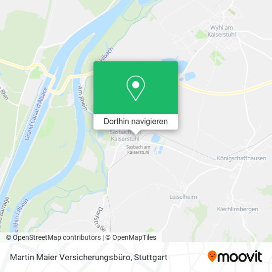 Martin Maier Versicherungsbüro Karte