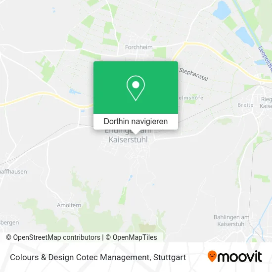 Colours & Design Cotec Management Karte