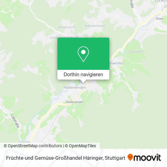 Früchte-und Gemüse-Großhandel Häringer Karte
