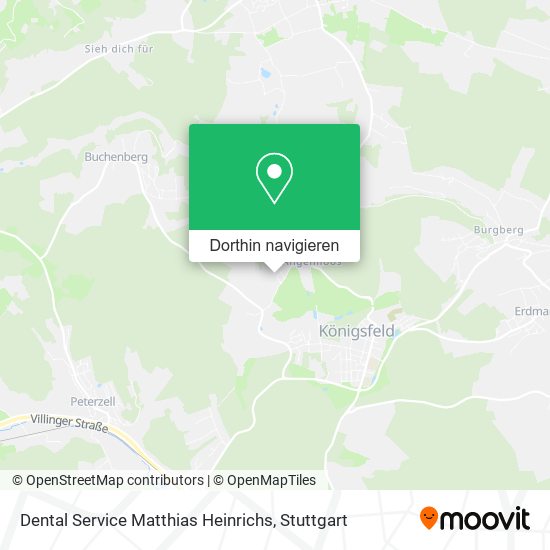Dental Service Matthias Heinrichs Karte
