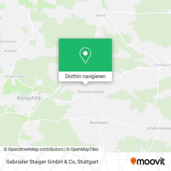 Gebrüder Staiger GmbH & Co Karte