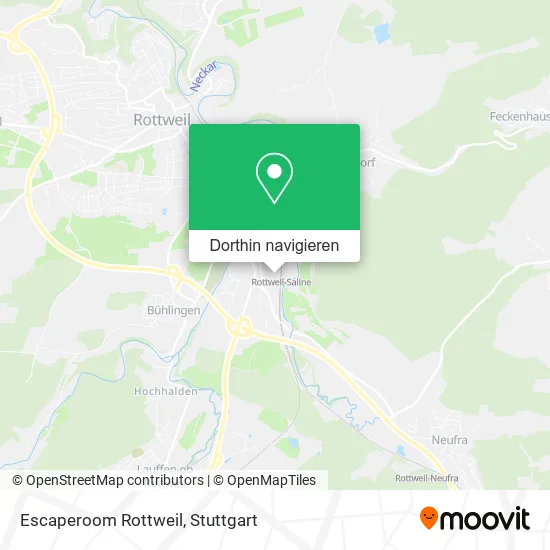Escaperoom Rottweil Karte