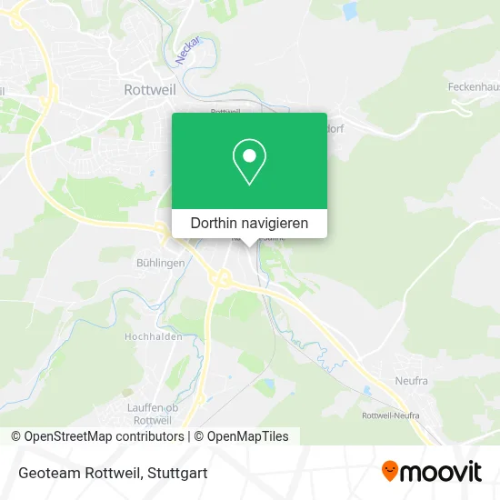 Geoteam Rottweil Karte