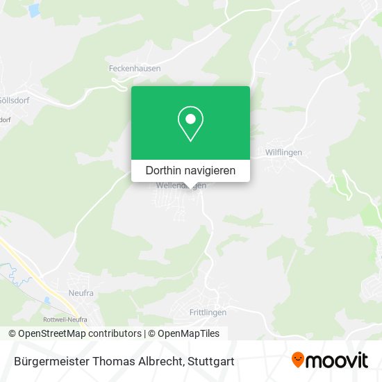 Bürgermeister Thomas Albrecht Karte
