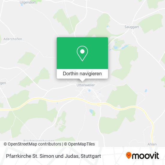 Pfarrkirche St. Simon und Judas Karte