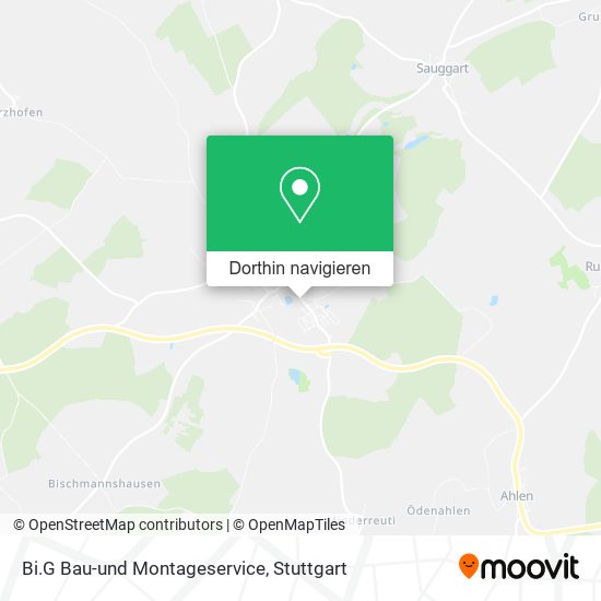 Bi.G Bau-und Montageservice Karte