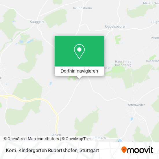 Kom. Kindergarten Rupertshofen Karte