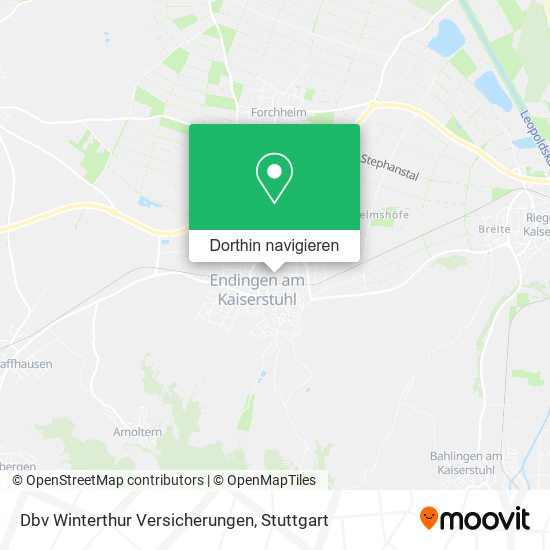 Dbv Winterthur Versicherungen Karte