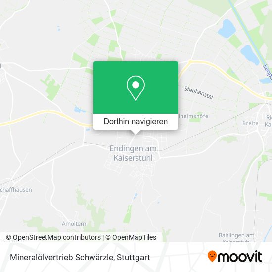 Mineralölvertrieb Schwärzle Karte