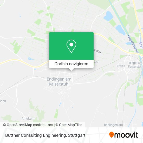 Büttner Consulting Engineering Karte