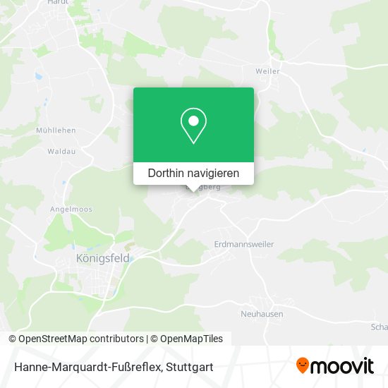 Hanne-Marquardt-Fußreflex Karte
