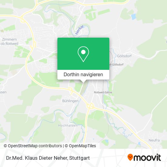 Dr.Med. Klaus Dieter Neher Karte