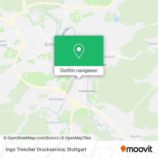 Ingo Trescher Druckservice Karte