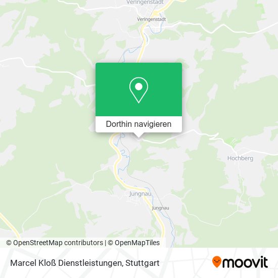 Marcel Kloß Dienstleistungen Karte