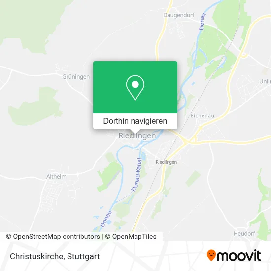 Christuskirche Karte